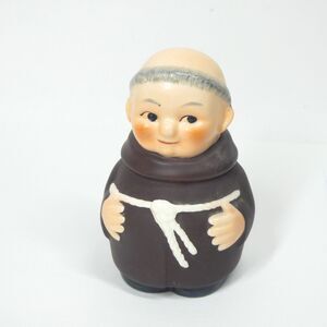 Goebel Friar Tuck Monk Mustard Jelly Jar S183 Vintage
